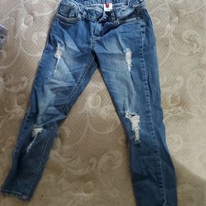Bongo ripped jeans size 7 in girls